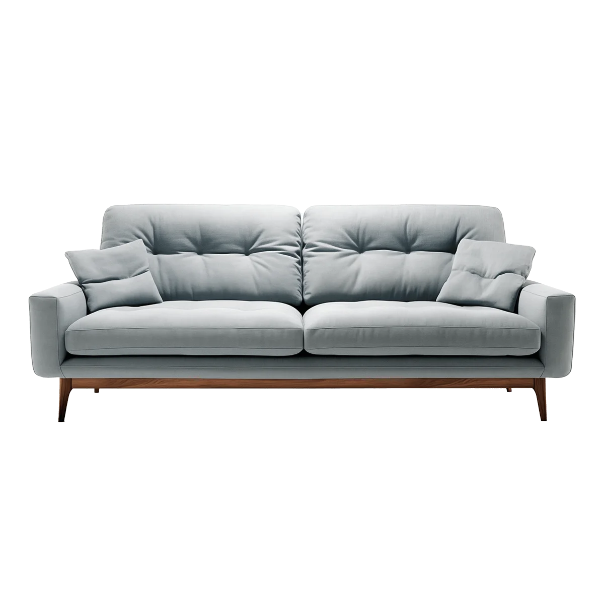 Sofa with Rolled Armrest
