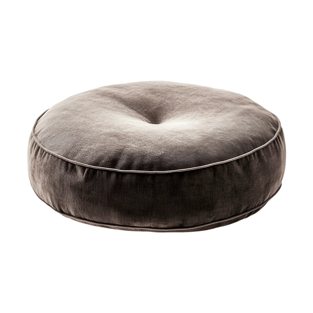 Plush Round Floor Cushion